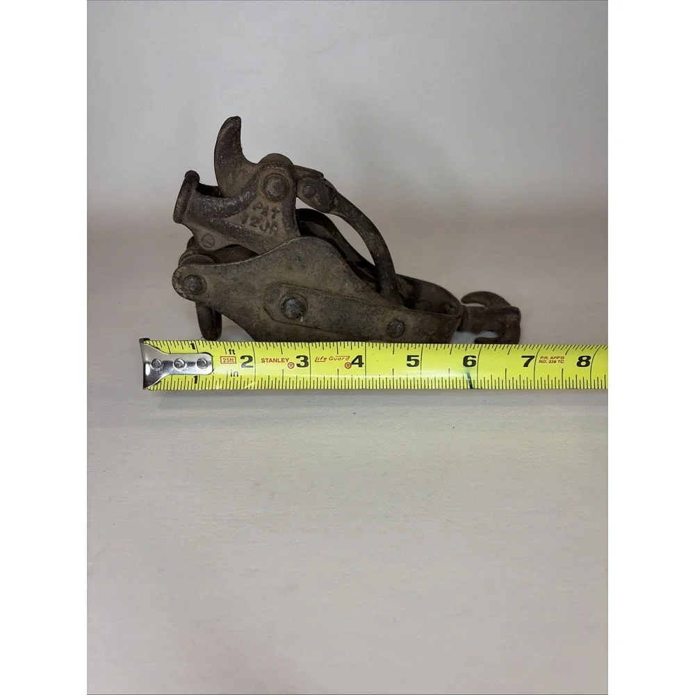 Vintage Pulley Come Along Hoist Ratchet